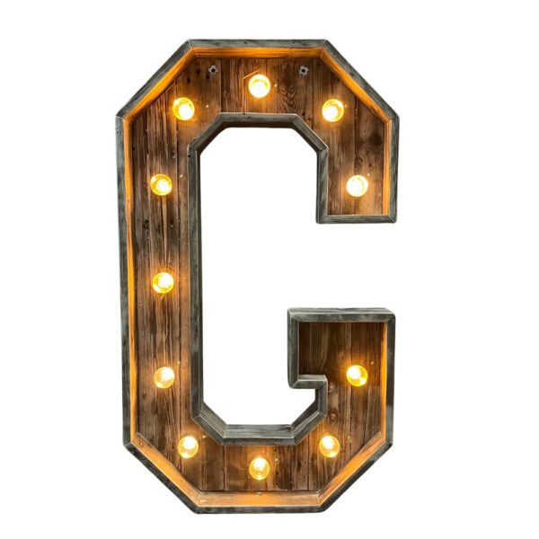 Lichtletter G Imagine Event & Partyverhuur