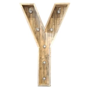Lichtletter Y Imagine Event & Partyverhuur